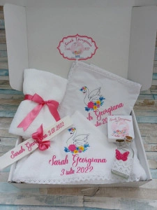 Trusou botez fetita Lebada ,8 piese