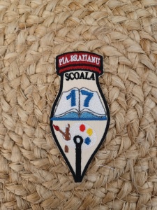 Matricola Scolara /Patch Textil /Patch brodat/Emblema Scolara