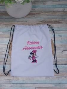 Rucsac Săculeț Personalizat Minnie Mouse 35x45cm