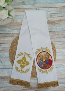 Semn pentru Sfanta Evanghelie 120×13cm Sfinții Apostoli Petru și Pavel