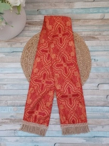 Semn pentru Sfanta Evanghelie 124×15 cm Rosu/Auriu