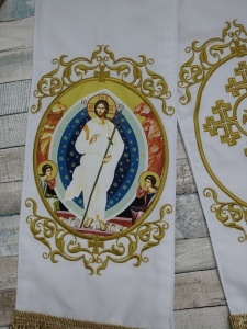 Semn pentru Sfanta Evanghelie Invierea Domnului Cruce Patriarhală