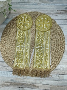 Set 2 Paterite brodate integral 35cm