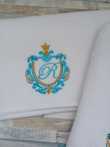 Set 2 prosoape personalizate Monograma