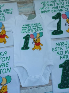 Set tricouri familie 1 an Winnie the Pooh