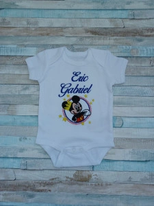 Trusou botez baiat Mickey Mouse cu stelute 10 piese