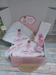 Trusou botez unicat Balerina 