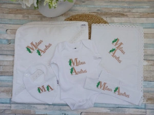 Trusou botez Catolic personalizat nume