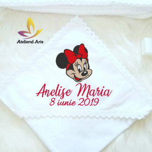 Trusou botez fetita Minnie ,7 piese
