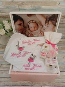  Trusou botez Zana personalizat cu cufar