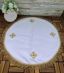 Acoperamant masa rotunda