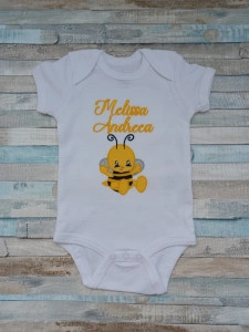 Body bebe personalizat nume - Albinuta