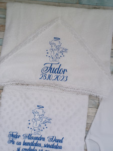 Set baita a doua zi -cadou Nou nascut-Ingeras