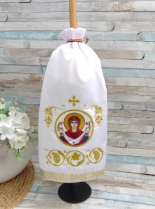 Stergar pentru lumanare Maica Domnului 45x45 cm