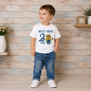 Tricou aniversar Minion