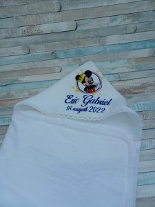 Trusou botez baiat Mickey Mouse cu stelute 10 piese