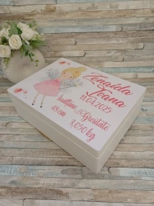  Trusou botez Zana personalizat cu cufar