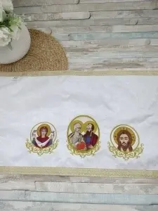 Acoperamant pentru Sfanta Evanghelie Maica ,SF. Petru si Pavel ,Mantuitorul