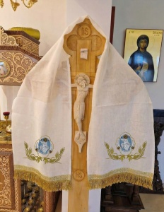 Acoperamant ptr Sfanta Cruce 230/55 Icoana Invierii Domnului