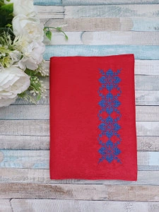 Agenda A5 personalizata Model traditional albastru