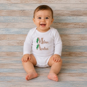 Body personalizat Monograma nume