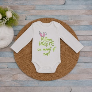 Body Primul meu Paste cu mami si tati Iepuras Verde