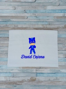 Prosop gradinita personalizat Eroi in Pijamale