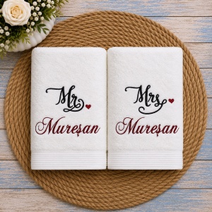 Set prosoape Cadou Mrs &Mr