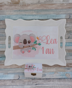 Set Tavita Mot Personalizata Ursulet Koala