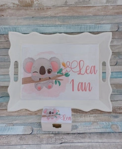 Set Tavita Mot Personalizata Ursulet Koala