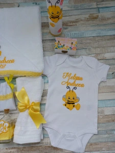 Trusou botez personalizat Albinuta 9/10 piese