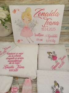  Trusou botez Zana personalizat cu cufar