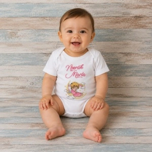 Body personalizat Ingeras Luna Roz