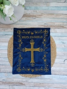 Coperta pentru Sfanta Evanghelie albastru