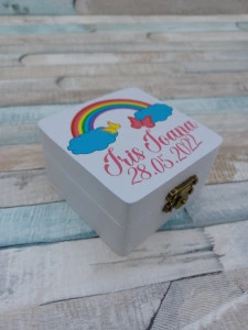 Cutiuta prima suvita personalizata Curcubeu