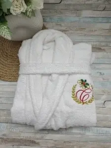Halat baie Monograma Crăciun-Cadou Craciun