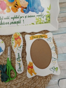Set mot Set turta 1 an Winnie the Pooh