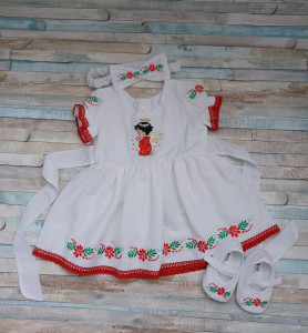 Set rochita ,botosei si bentita Ingeras Rosu - Img 2