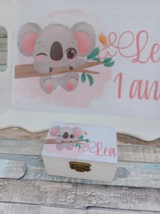 Set Tavita Mot Personalizata Ursulet Koala
