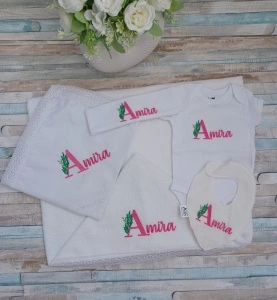 Trusou botez Catolic personalizat nume fetita