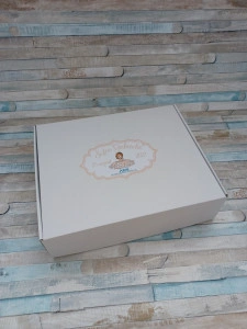 Trusou Botez Printesa Sofia  - roz pudra ,8 piese