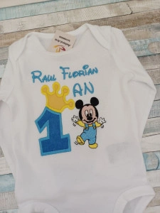 Body personalizat Mickey 1 anisor