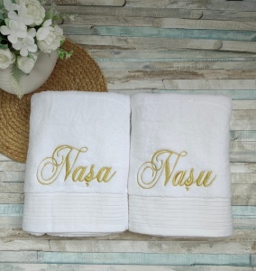 Set 2 prosoape Cadou nasi -Nasa si Nasu