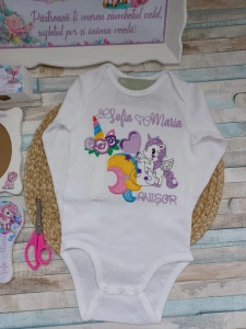 Set mot Set turta 1 an – pachet personalizat – Unicorn