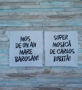 Set tricouri Moasa si Mosu
