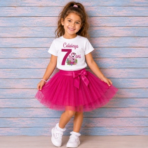 Tricou aniversar Flamingo
