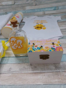 Trusou botez personalizat Albinuta 9/10 piese