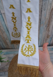 Paterite brodate HRISOS A INVIAT /ADEVARAT A INVIAT