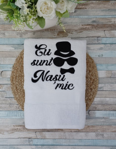Prosop personalizat Eu sunt Nasu mic ,70x140 cm