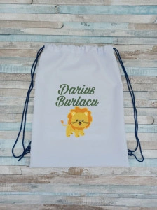 Rucsac gradinita personalizat Leu